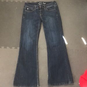 AE flare hipster jeans